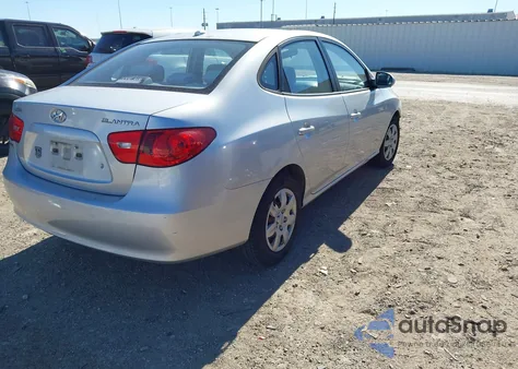 2008 Hyundai Elantra Gls/Se z USA, uszkodzony, nr VIN KMHDU46D58U427763